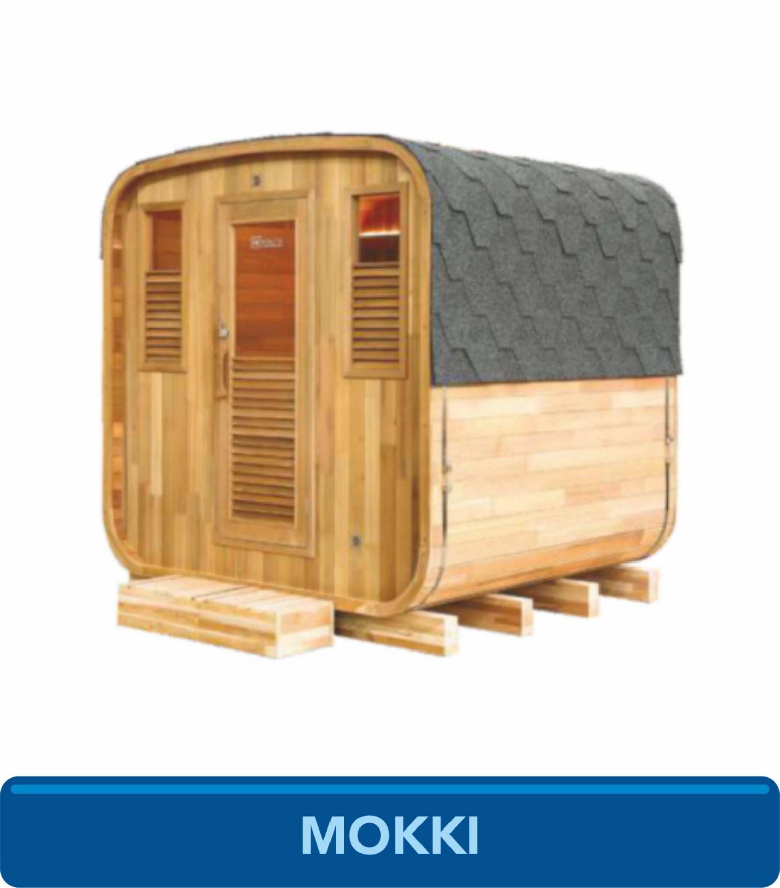 SAUNA EXTERIOR GAIA NOVA  DA HOLL´S