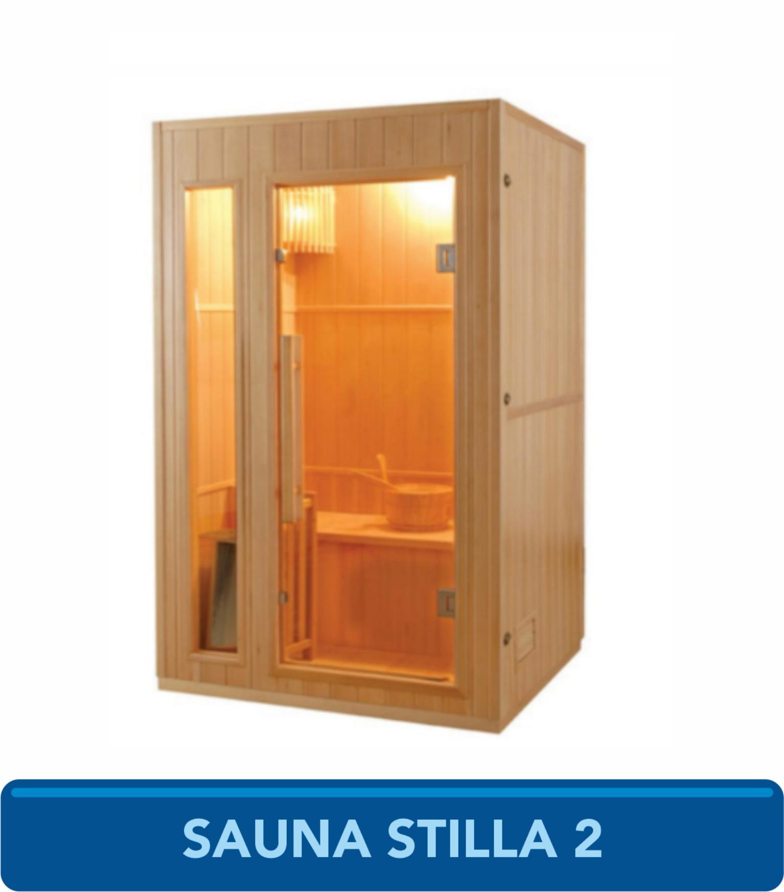 SAUNA INTERIOR  A VAPOR ZEN 2 LUGARES FRANCE SAUNA