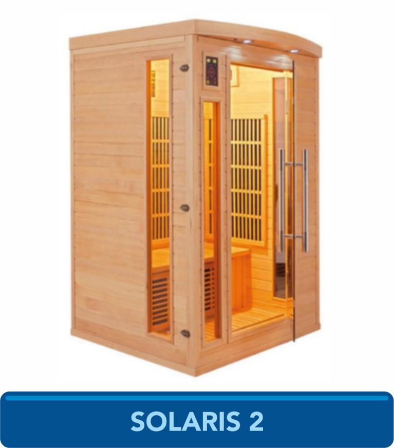 SAUNA APOLLON 2 INFRAVERMELHOS FRANCE SAUNA