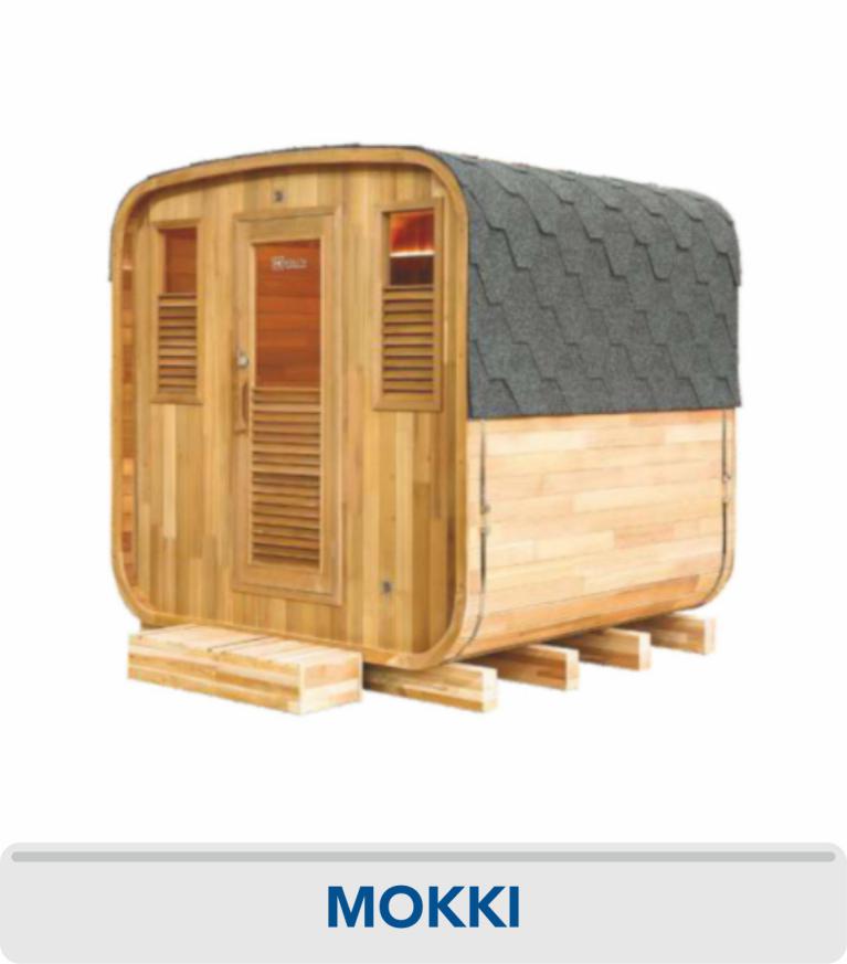 SAUNA EXTERIOR GAIA NOVA  DA HOLL´S