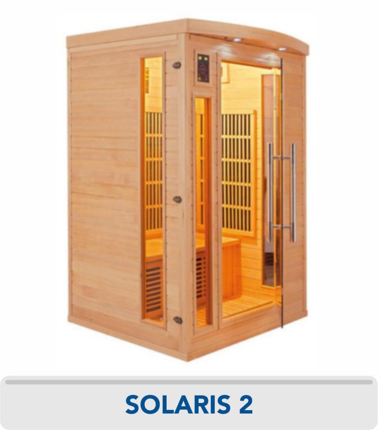 SAUNA APOLLON 2 INFRAVERMELHOS FRANCE SAUNA