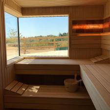 FOTOS DA OBRA (PROJETO SAUNA) CONCLUÍDA
